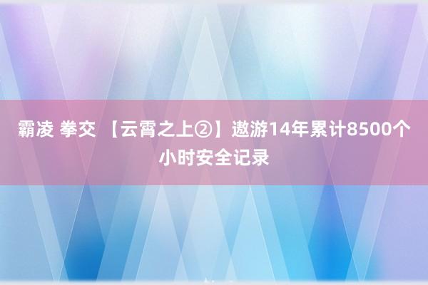 霸凌 拳交 【云霄之上②】遨游14年累计8500个小时安全记录
